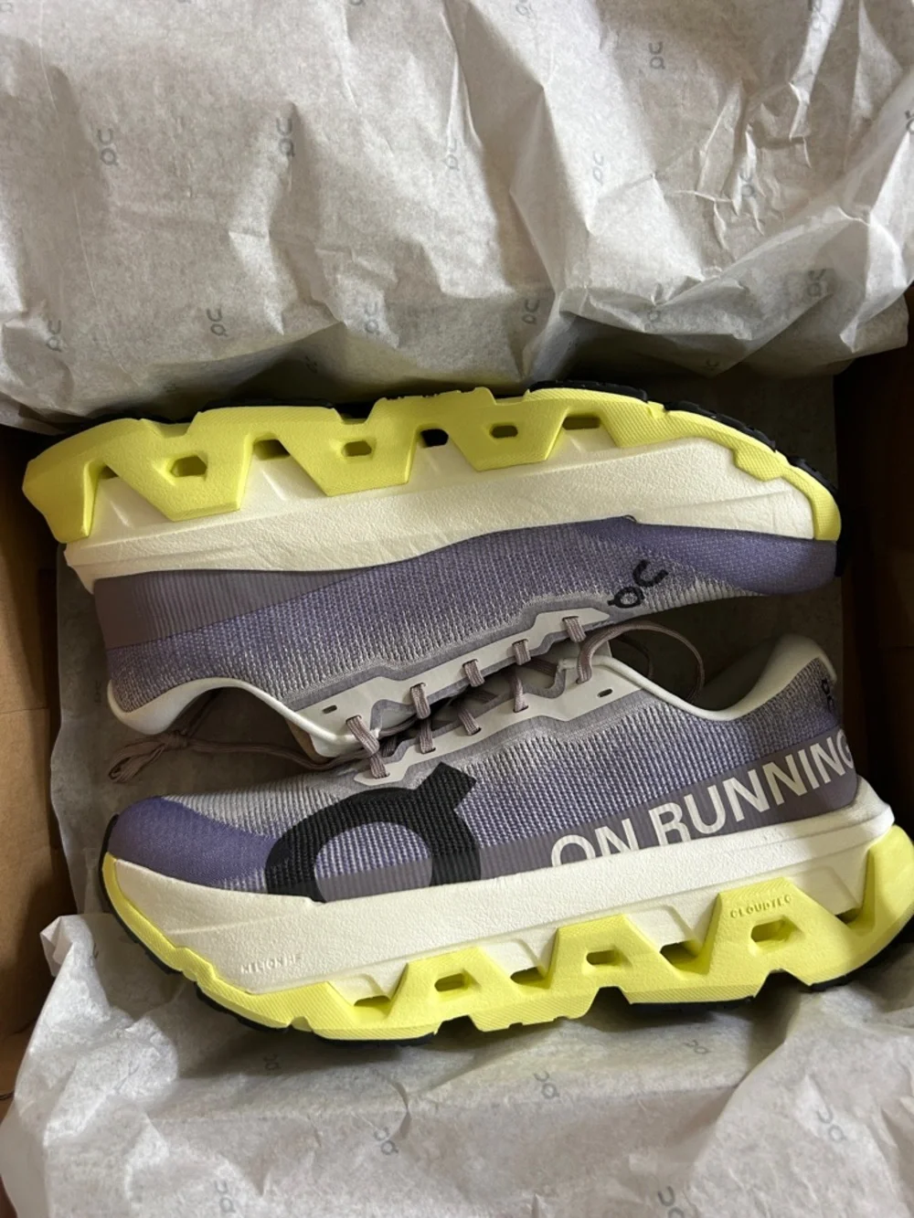 NIB! On Cloudmonster 3 Hyper Lily/Limelight - Picture 4 of 11